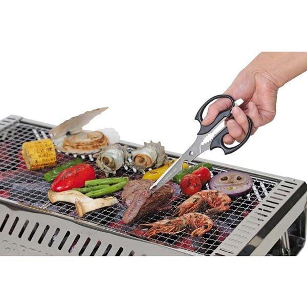 Captain Stag Captain Stag M 8496 [universal Kitchen Scissors With Tongs]