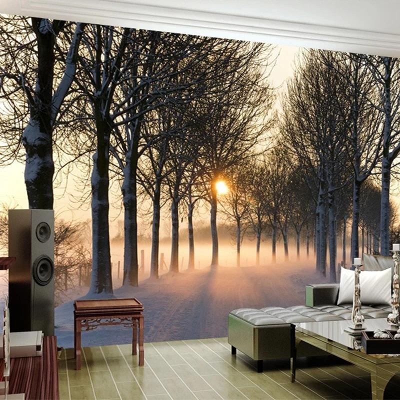 3d Forest Landscape Wall Murals Living Room Tv Sofa Bedroom Wallpaper Home Decor Fresco