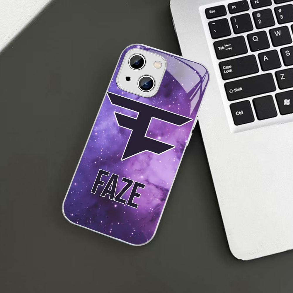 F-Fa-Ze C-Clan Logo Phone Case For iPhone 14 13 12 Mini 11 Pro XS Max X XR 14 Plus Tempered Glass Cover