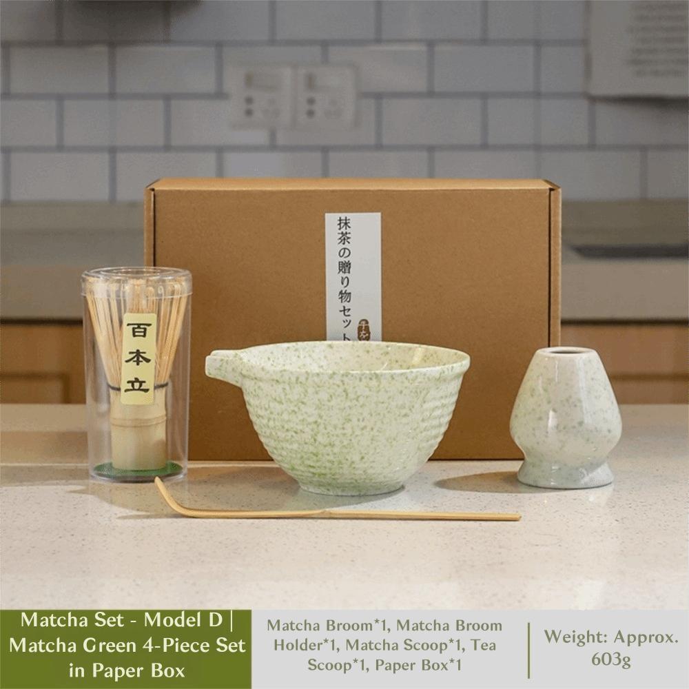 4PCS Matcha Whisk Holder Matcha Whisk Set Matcha Bowl Matcha Making Kit Tea Lovers