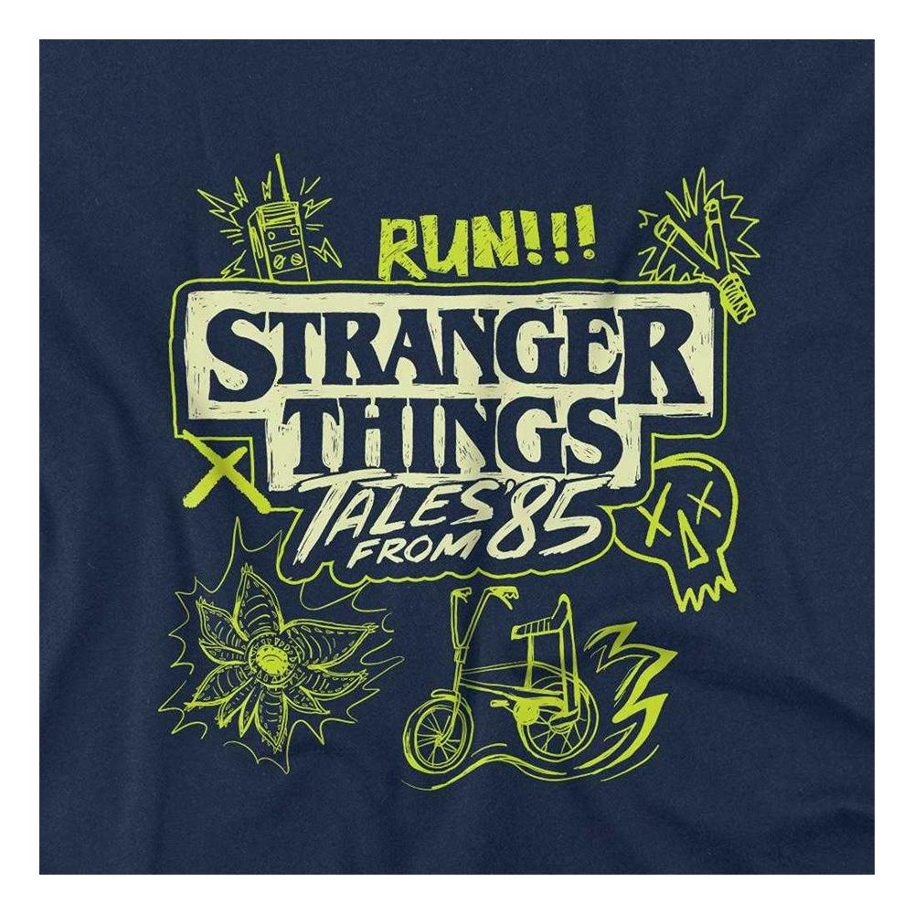 Stranger Things: Tales from ´85 Childrens/Kids Graffiti Glow T-Shirt