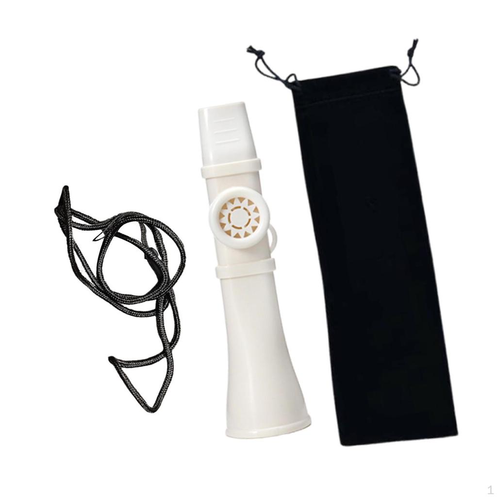 Kazoo Kids Toy with Storage Bag Portable Mouth Flute for Ukulele Violin