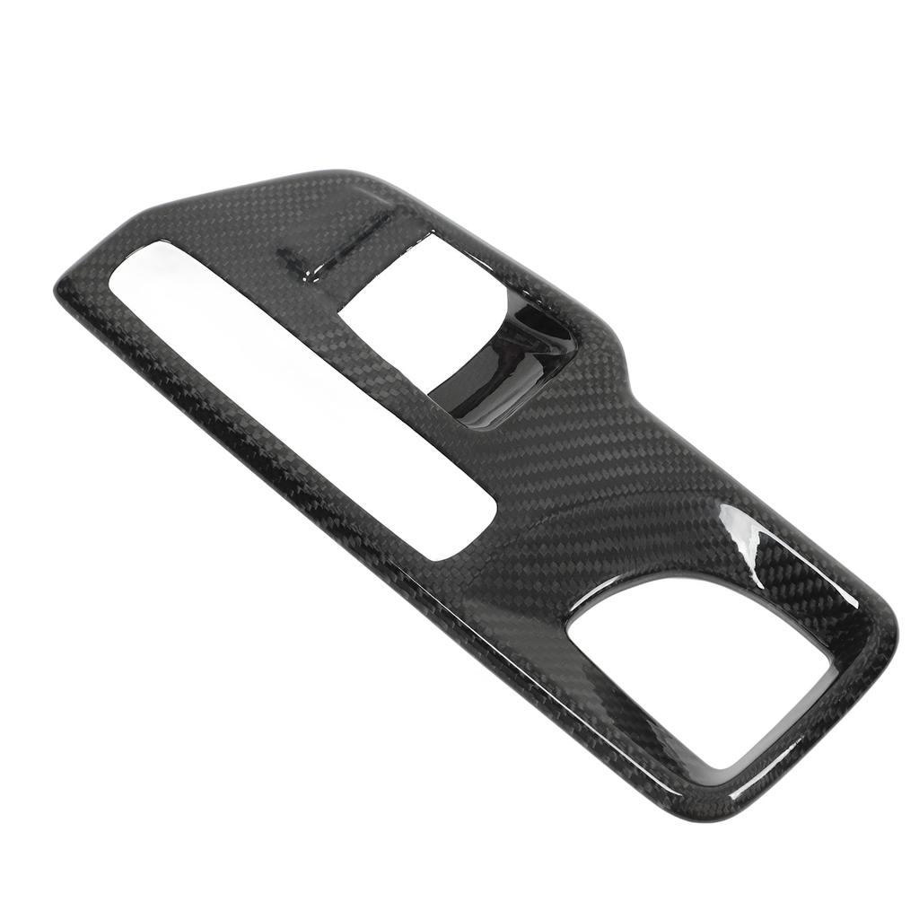 Carbon Fiber Gear Shift Panel Trim Car Interior Center Console Sticker for Supra GR J29 DB 2019‑2022
