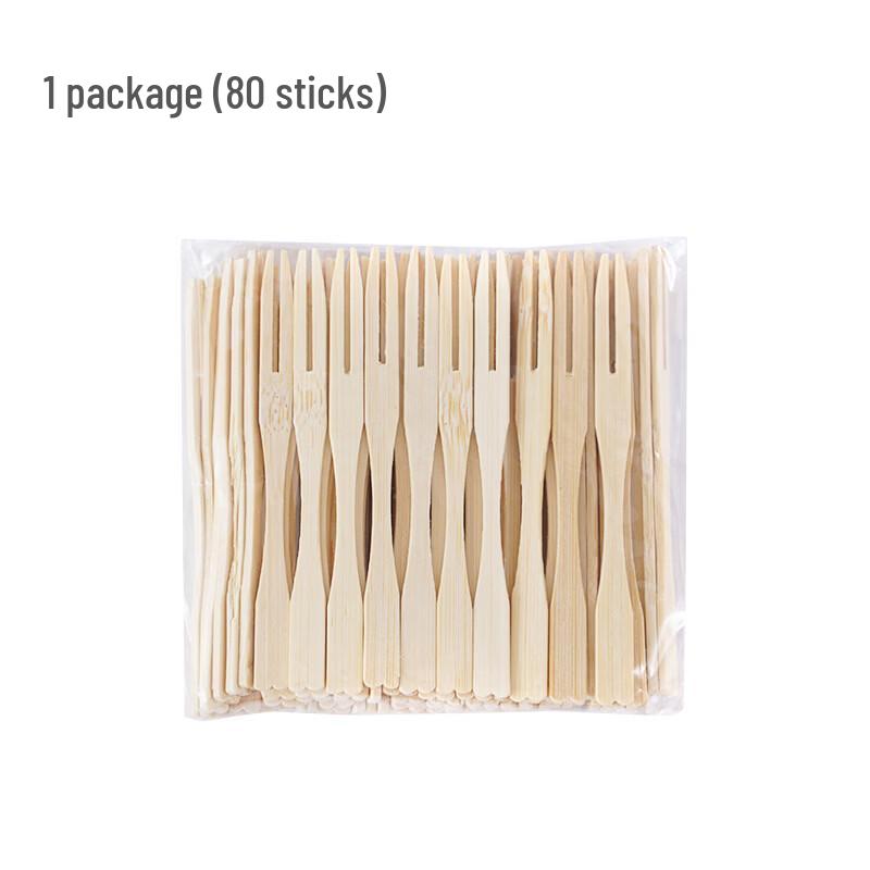 Disposable Wooden Fruit and Dessert Forks