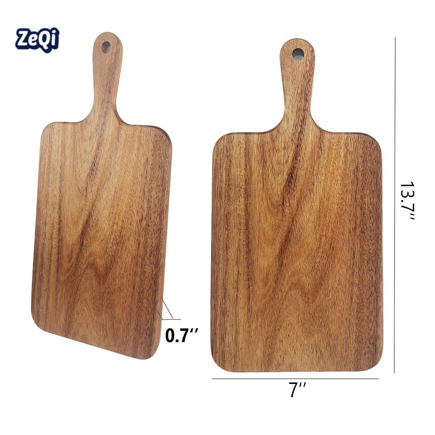 

Acacia Wood Children s Cutting & Serving Board – Ideal for Steak & Vegetables, Creative Solid Wood Design. Irregular Shape