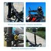 Motorcycle Handlebar Mount Invisible Adjustment Selfie Stick Bicycle Monopod For GoPro DJI Insta360 One R Camera Accessory