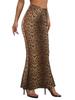 2024 Autumn/Winter Leopard Print Bodycon Mermaid Skirt