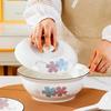 Haoya Jingdezhen Floral Ceramic 9-inch Soup Bowl