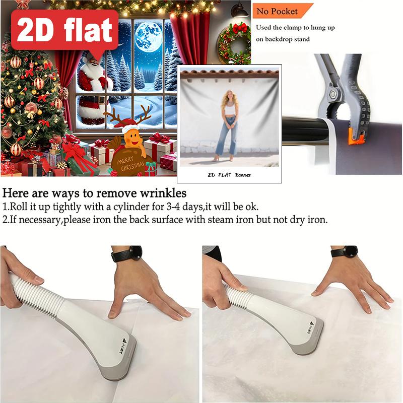 1Pcs Santa Snowman Gifts Snow Decoration Background bedroom Backdrop Decorations For Photo Studio Photo Booth Christmas Party