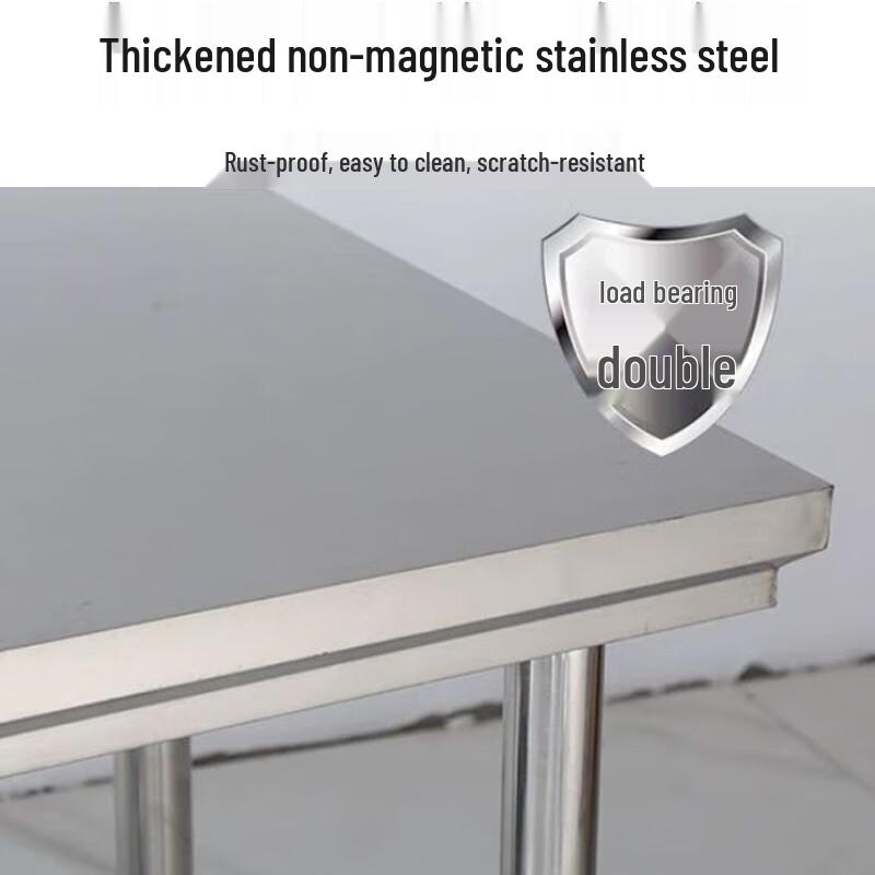 Heavy-Duty Stainless Steel Kitchen Workbench