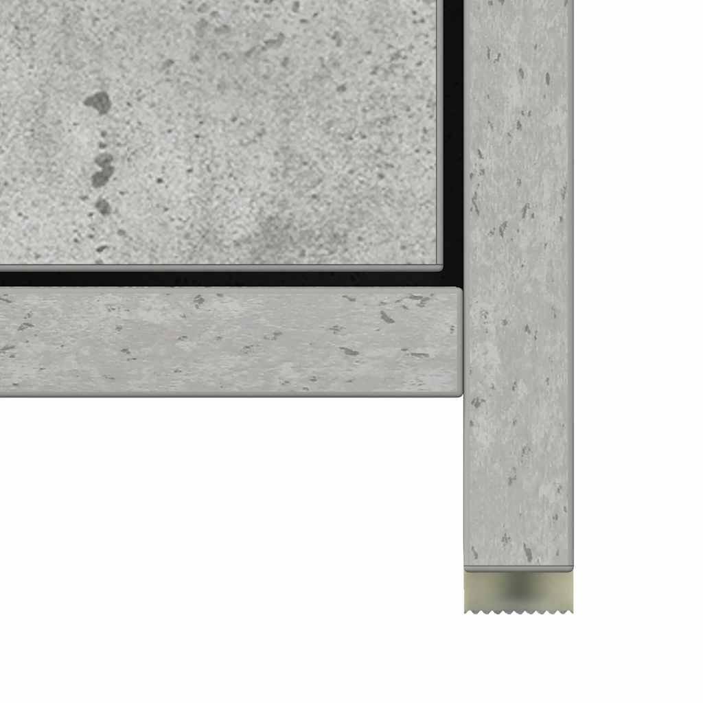 Bathroom Cabinet Concrete Grey 30 X 30 X 183.5 Cm Particleboard