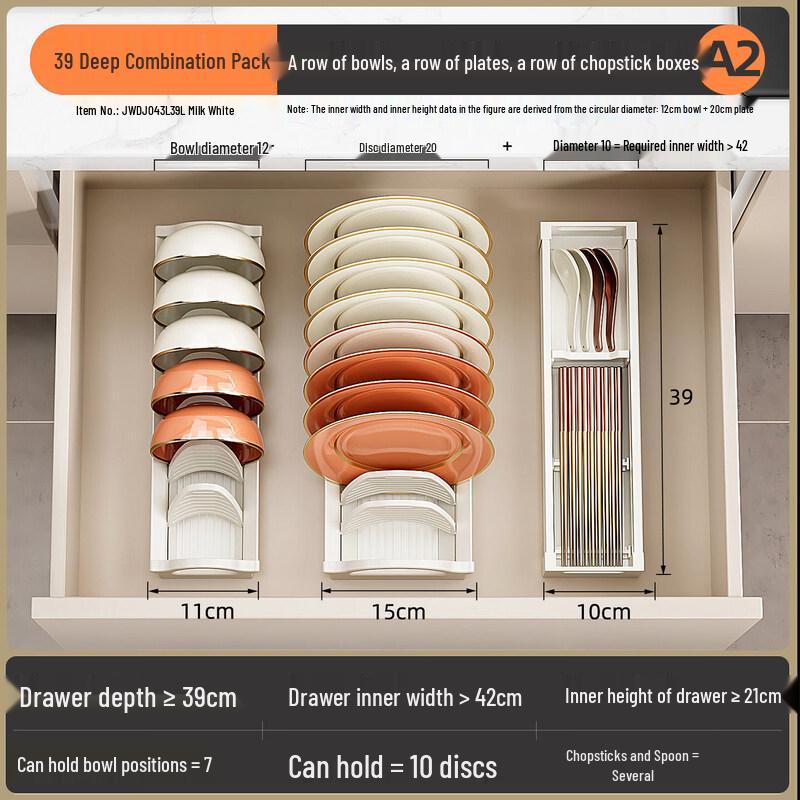 Qiwei Aluminum Kitchen Countertop Dish Drying Rack
