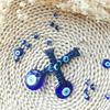 Boho Evil Eye Pendant Handmade Macrame Turkish Nazar Charm Cotton Tassel Bag Hanger Car Ornament Home Decor Gift
