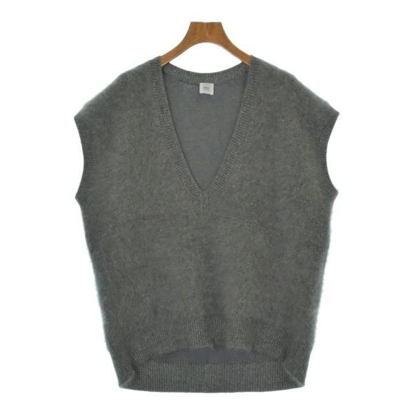 IENA LA BOUCLE Vest Ladies IENA LA BOUCLE Used Vintage Clothing