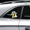 Cat UFO Creative Vinyl Waterproof Decal Sticker For Cars, Laptops, Walls Windows, Bumper