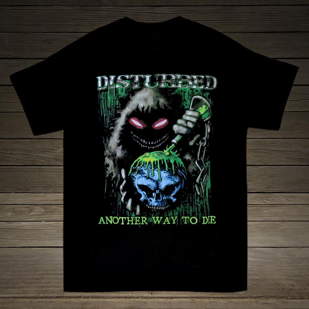 Rare Disturbed Band Cotton Gift For Family Black S-2345XL Unisex T-Shirt S3461 Unisex T-Shirt S