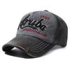 Baseball Alphabet Embroidered Cap Breathable Cotton Peaked Caps Adjustable Gift