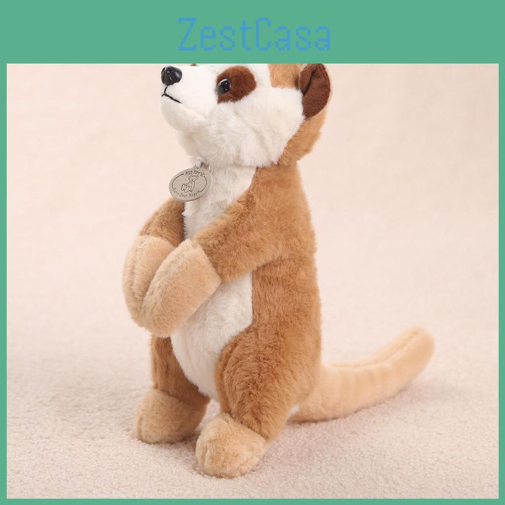 Meerkat Stuffed Plush Toy Short Cover Mongoose Look Great Children Decor Room
