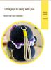 Spring Penguin Plush Toy: Soothing Doll Pillow, Keychain Pendant & Cloth Doll Figure for Girls