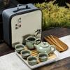 Portable Travel Tea Set Household Simple Beam Pot Portable Tea Set Company Event Annual Meeting Gifts