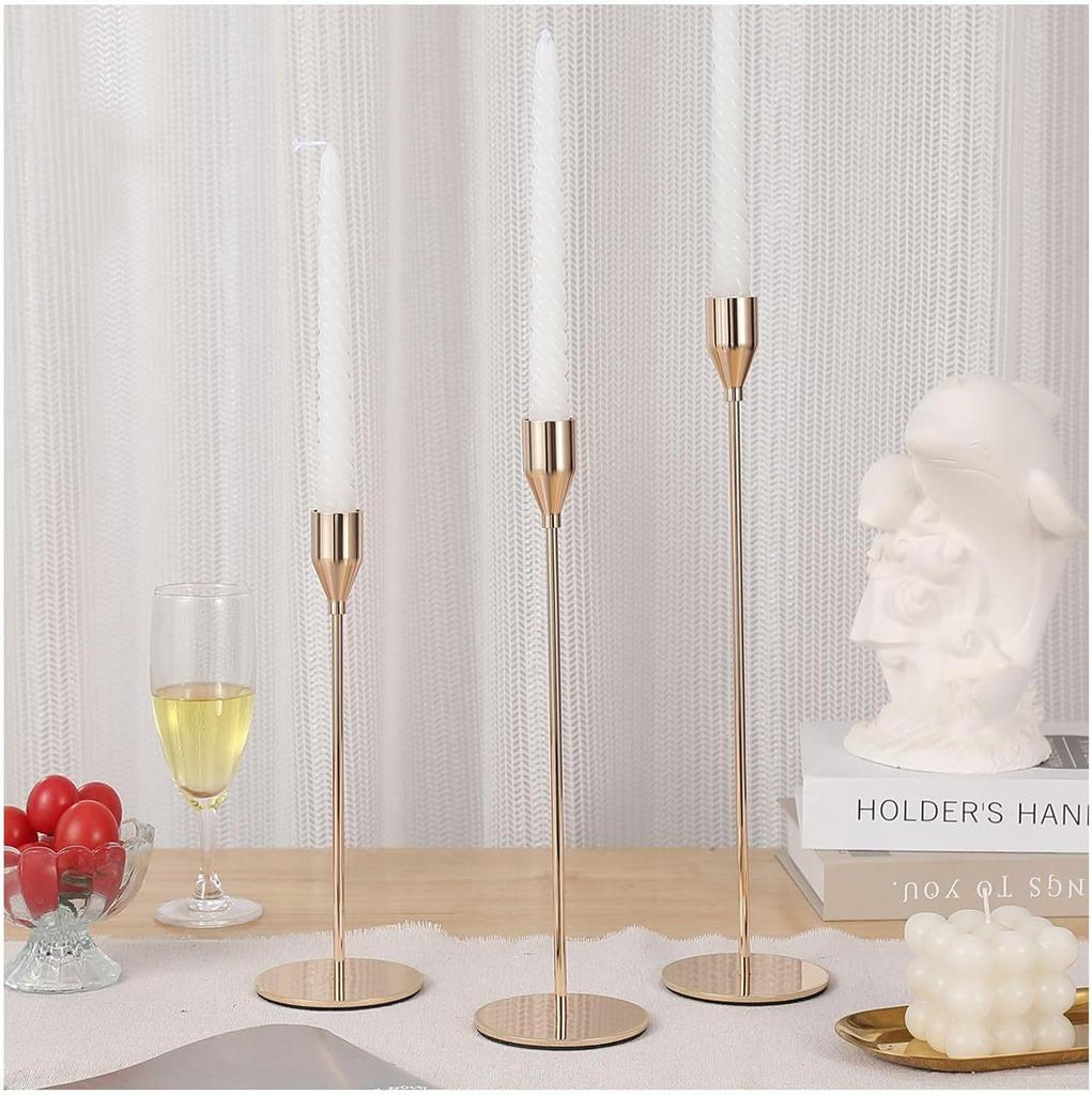 European Iron Candle Holder for Home and Wedding Décor, Living Room Decoration Craft.