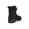 UGG Women's Quincy Ankle Boots Black Suede Lace Up Casual Winter Boots 1129810-BLK