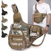 Men's Tactical Crossbody Bag: Multi-functional Outdoor Shoulder Bag & Travel Chest Bag