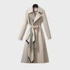 2025 Korean Style Women's Mid-Length Casual Windbreaker Jacket