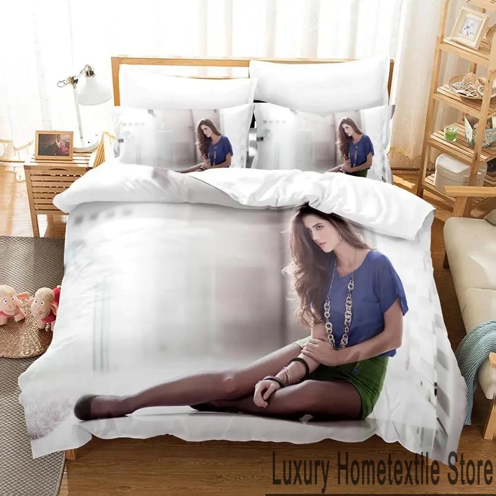 Cute Y2K Girls Sexy Bedding Set Boys Girls Twin Queen King Size Duvet Cover Pillowcase Bed Boys Adult Home Textileextile
