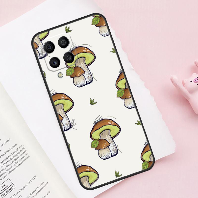 Wild Forest Mushroom For Samsung Galaxy M15 M55 M31 M51 M21 M11 M20 M13 M33 M53 M52 M32 M12 M34 M54 M14 Case