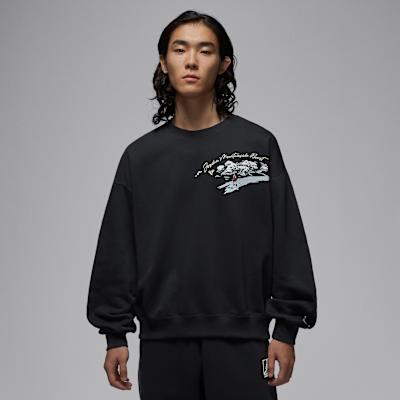 Jordan Sweatshirts Men s Black Crew Neck Moderate S