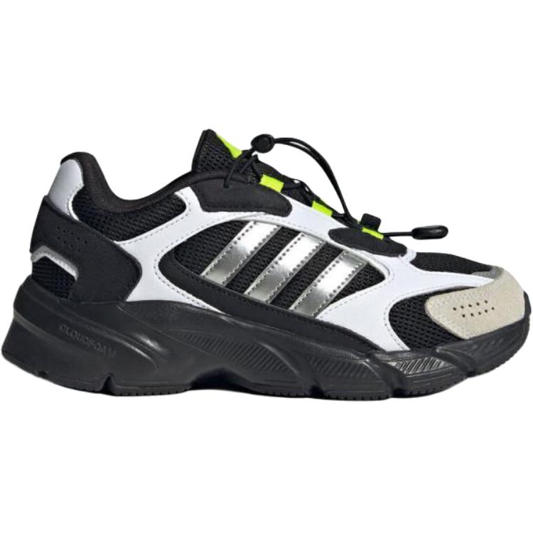 Adidas Crazychaos 2000 Comfortable Soft Low Top Kids Casual Shoes Unisex Casual Shoes Black White JQ8621