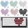 21Piece PC Blank Heart Keycap MOA Profile 1U 1.25U Supplements Gaming Keycap DIY Key Button Keyboards