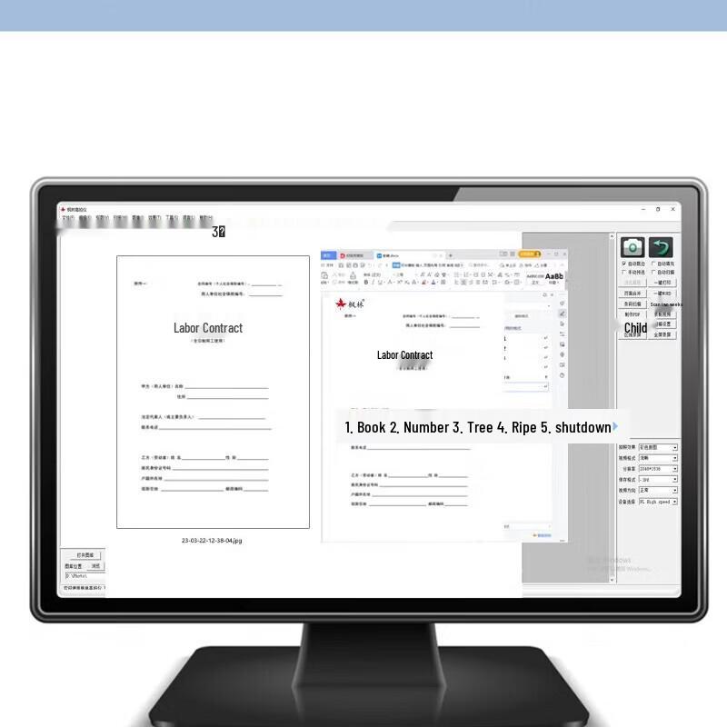 Fenglin FL2200 HD Document Camera Scanner CN plug (adapter included)