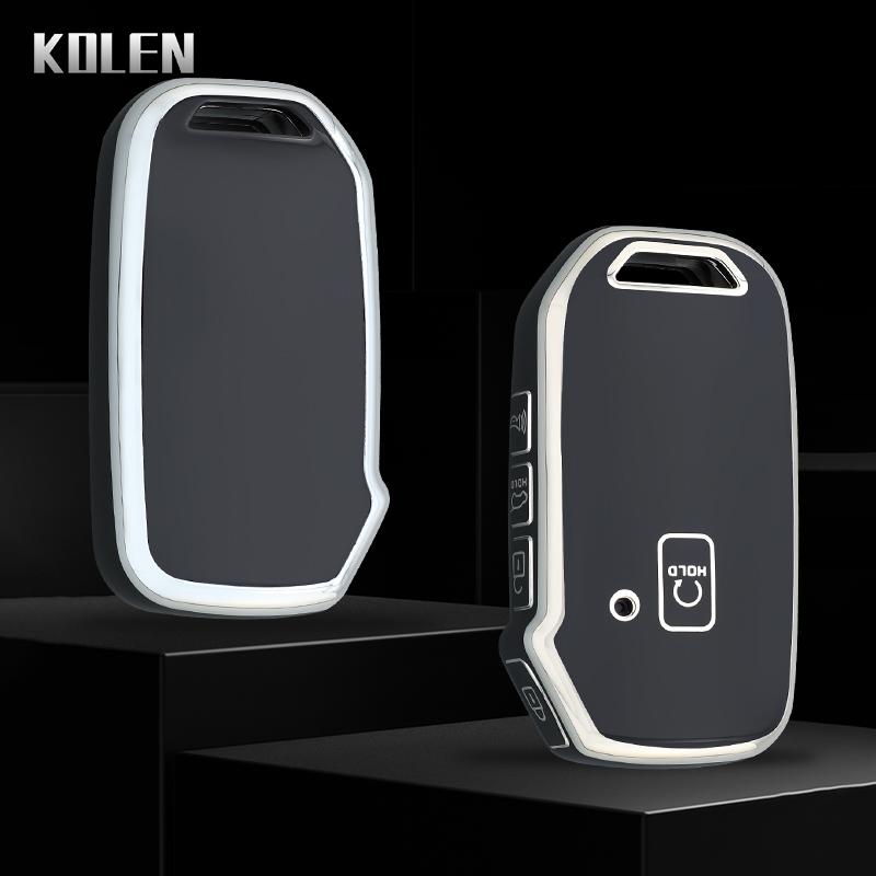 Tpu Car Remote Key Case Cover Shell Fob For Kia K3 Kx3 Kx7 K5 Sportage Carnival Mpv Telluride Sx Gt Line Keyless Car Accessories