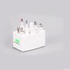 1Pcs All In One International Plug Adapter Protable Au Us Uk Eu Converter 2 Usb Type C Ports World Travel Ac Power Charger