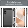 For Samsung Galaxy A57 5G Case Protective Phone Cover Carbon Fiber Texture Brushed