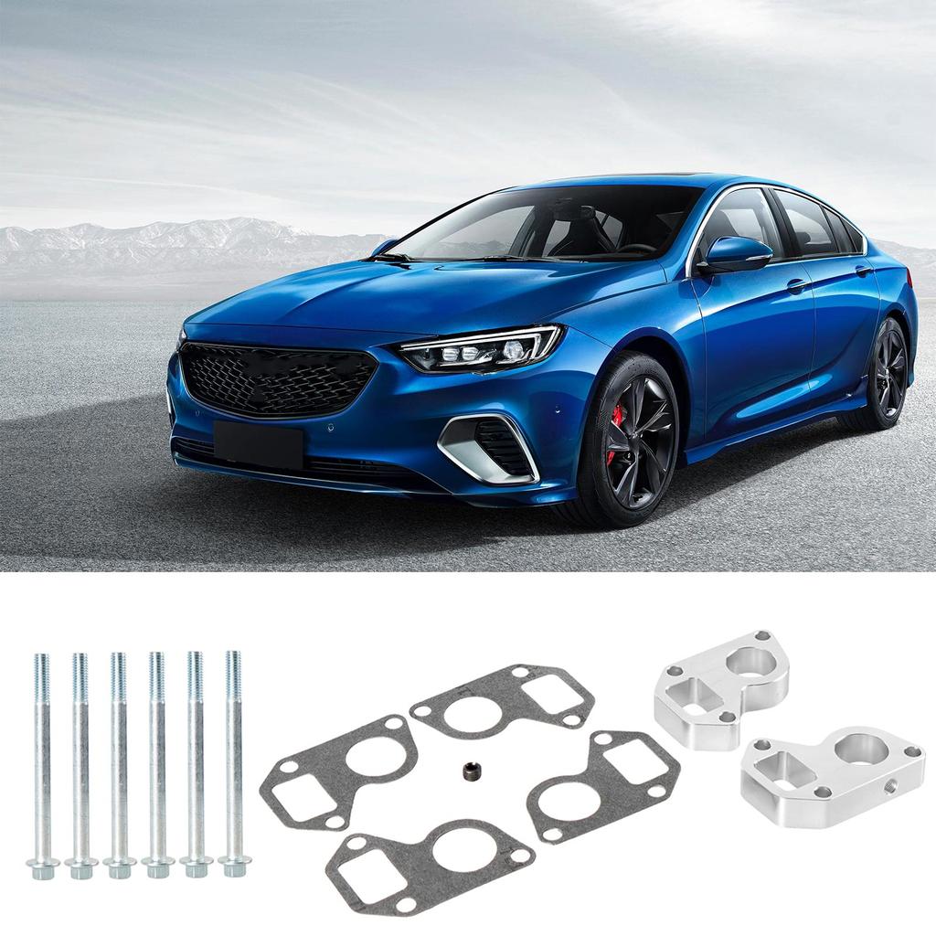 Aluminium Alloy High Accuracy LS Water Pump Spacers Kit Water Pump Spacers Gasket Adapter Swap Kit Compatible for Engine