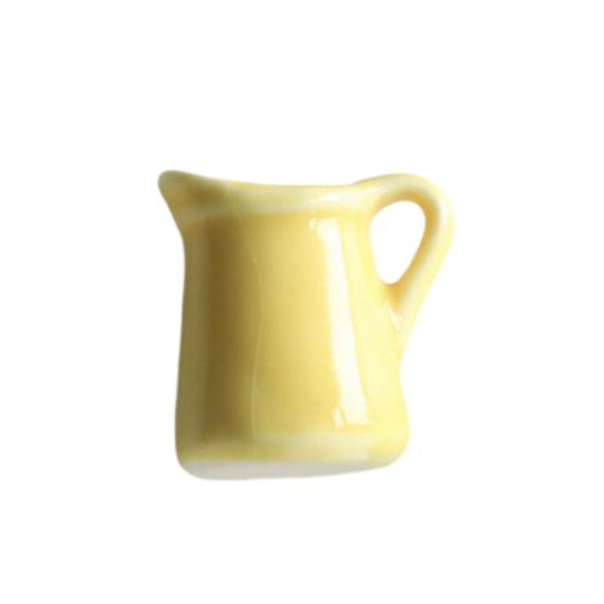 1/2Pcs Mini Ceramic Vase Refrigerator Magnet Home Office Kitchen Locker Fridge 3D Miniature Flower Vase Pot Magnetic Decoration Ornament