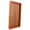 Rectangle Wooden Tea Tray Serving Table Plate Snacks Food Storage Dish for Hotel Home