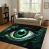 3D Freemasonry All Seeing Eye Symbol Evil Eye Living Room Non-Slip Area Rug Carpet for Bedroom Playroom Sofa,Home Decor Doormat