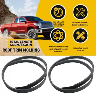 For TOYOTA Tundra 2007- DOUBLE Left CAB 755510C050 Roof-Drip Molding Right &