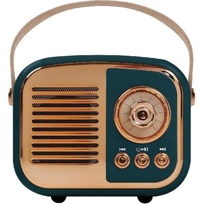 Retro Bluetooth Speaker, Vintage Wireless Speaker,Portable Mini Radio Old Fashion Style,Supports TWS Pairing for iPhone,Android Devices