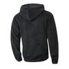 Solid Fleece Lined Drawstring Hooded Top And Long Pants Two Piece Casual Mens Set