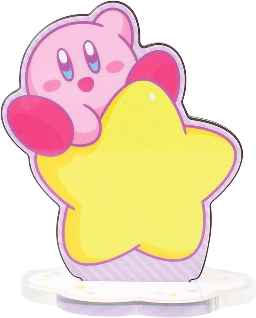 Factory Dream Land Acrylic Magnet Warp H89 x W78 x D5mm T's Kirby's Stand, Star, Approx. (HK-5545028WS)