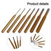 For DIY Projects For Precision Work Brass Punch Tool Industrial Punch Set Maintenance Tool Set Molding Manufacturing Tool