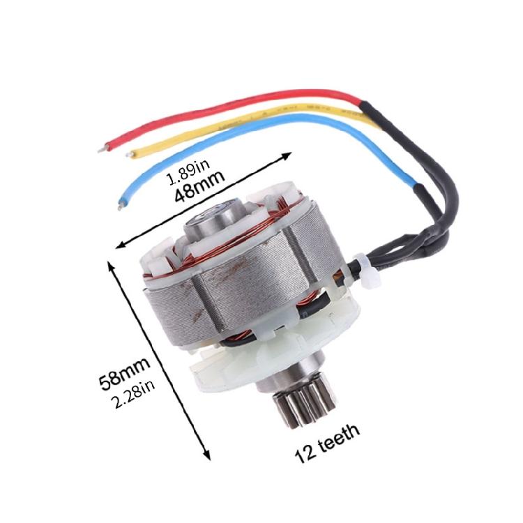 Low Noise 21V Brushless Lawn Mower Motor Rotor Assembly Grass Trimmer Rotor For Quiet And Efficient Grass Cutting