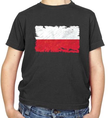 Poland Flag Kids T-Shirt - Warsaw - Europe - Republic - Country - Travel - Flags