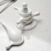 6pcs Set  Egg Stand Ceramic Chopstick Holders Spoon Rest Chopstick Stand  Kitchenware for Dining Table Decoration Home Ornament