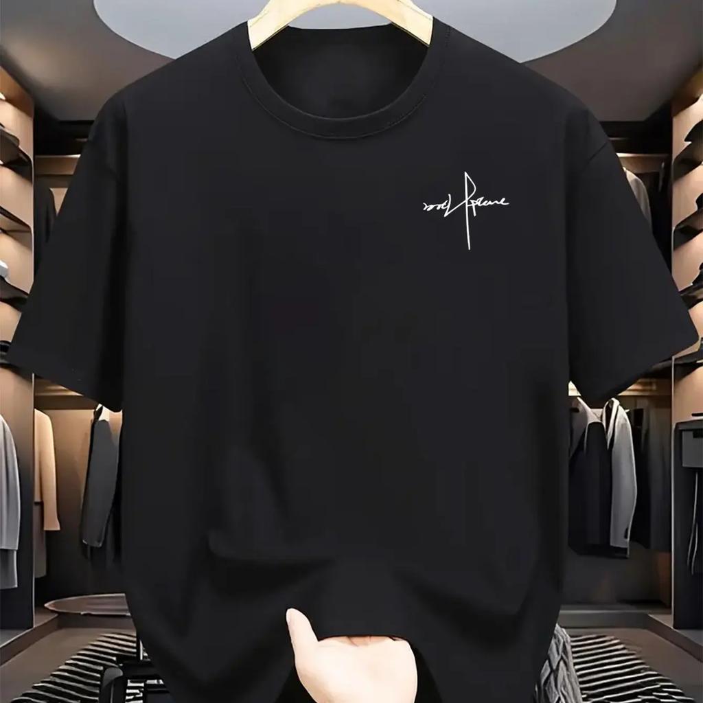 Men's High Quality 100 Cotton Funny Dinosaur Print SummerT Shirt Loose O-neck Men Tshirt Short Sleeve T-shirt Male Tees Tops